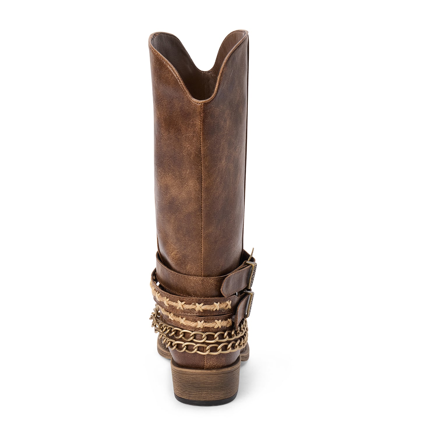 COCONUTS BY Matisse Womens Billy Block Heel Cowboy Boots