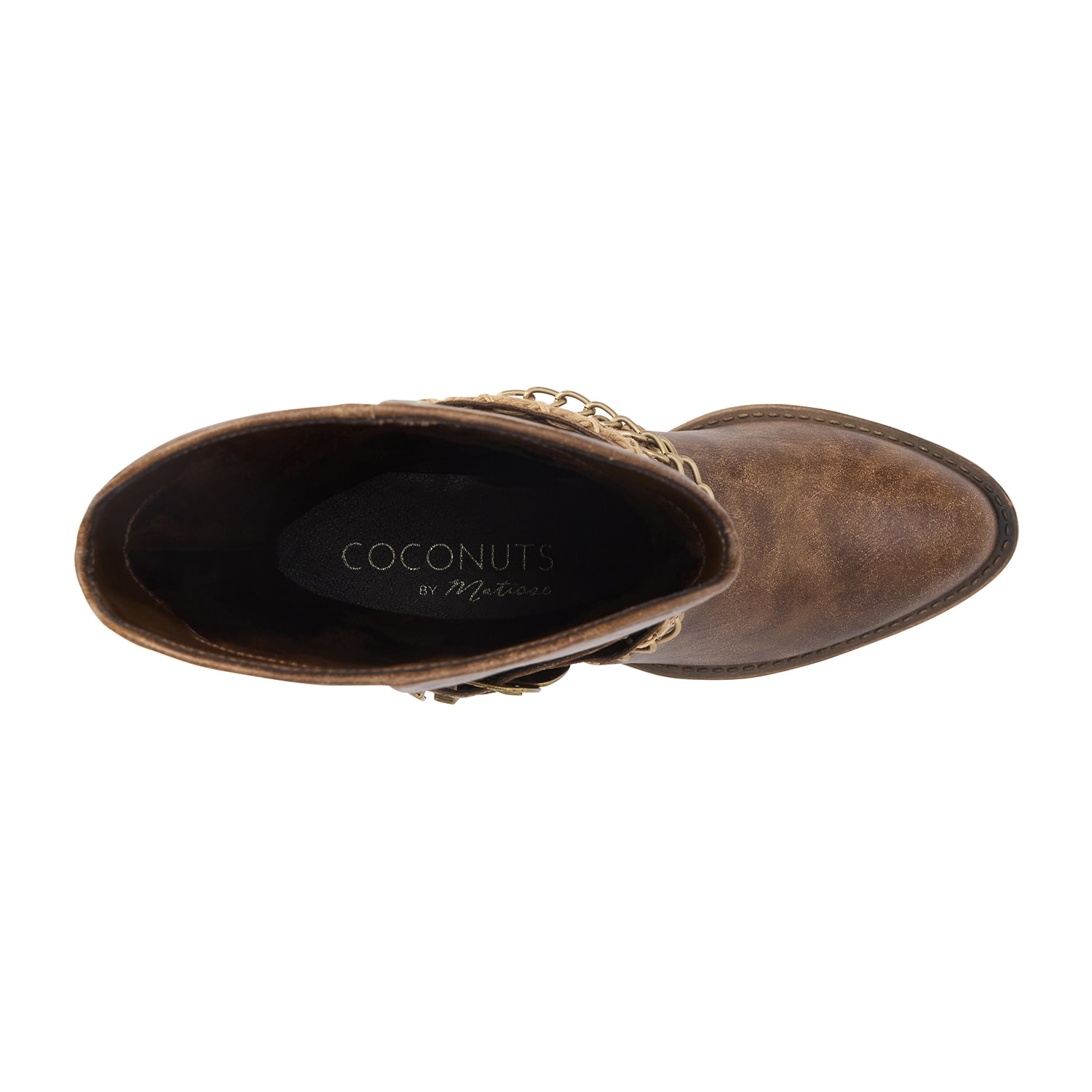COCONUTS BY Matisse Womens Billy Block Heel Cowboy Boots