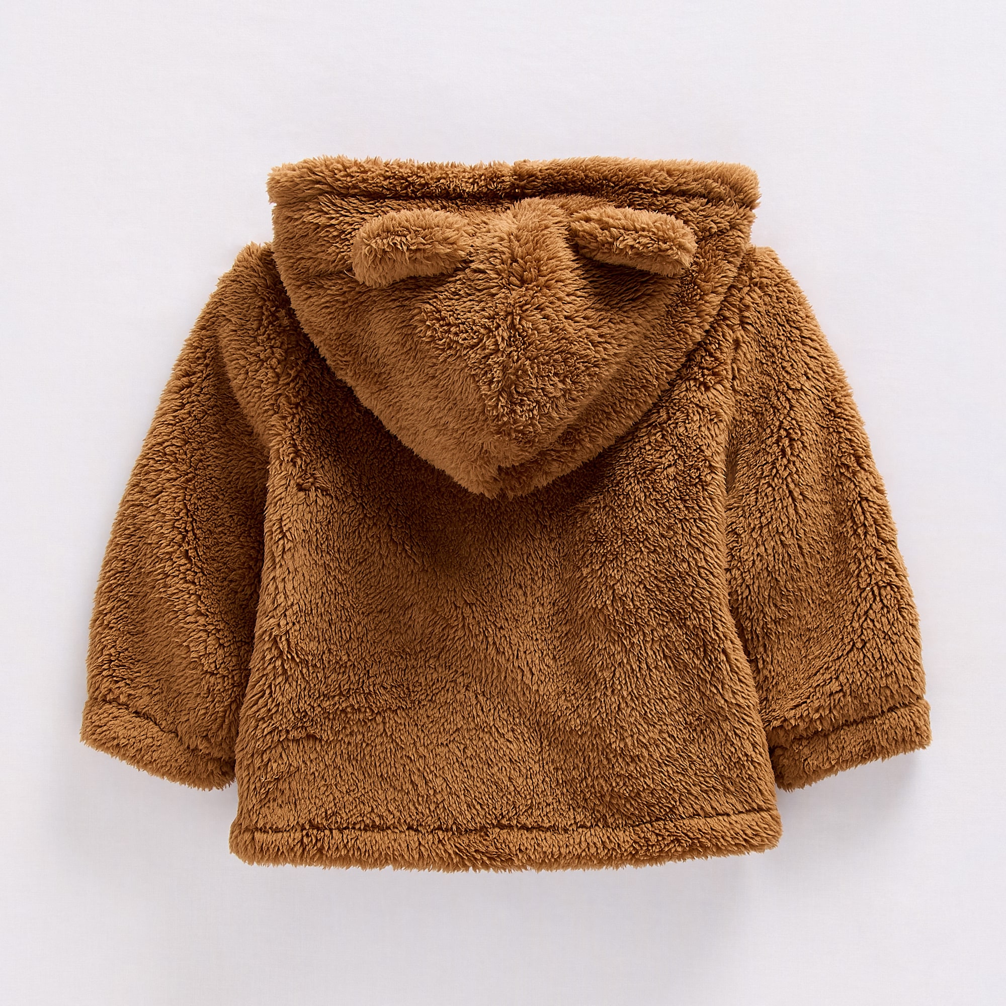 Okie Dokie Sherpa Baby Boys Hooded Jacket