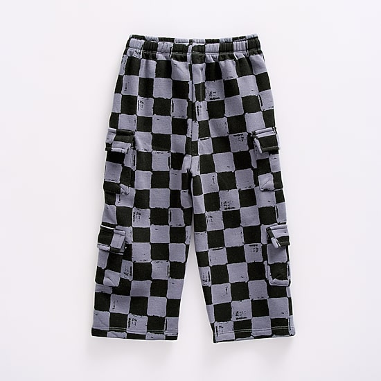 Grayson Little Toddler Boys Drawstring Waist Straight Mid Rise Relaxed Fit Fleece Jogger Pant