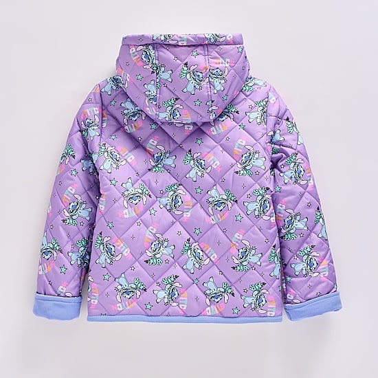 Disney Collection Little & Big Kid Girls Fleece Lined Heavyweight Quilted Jacket