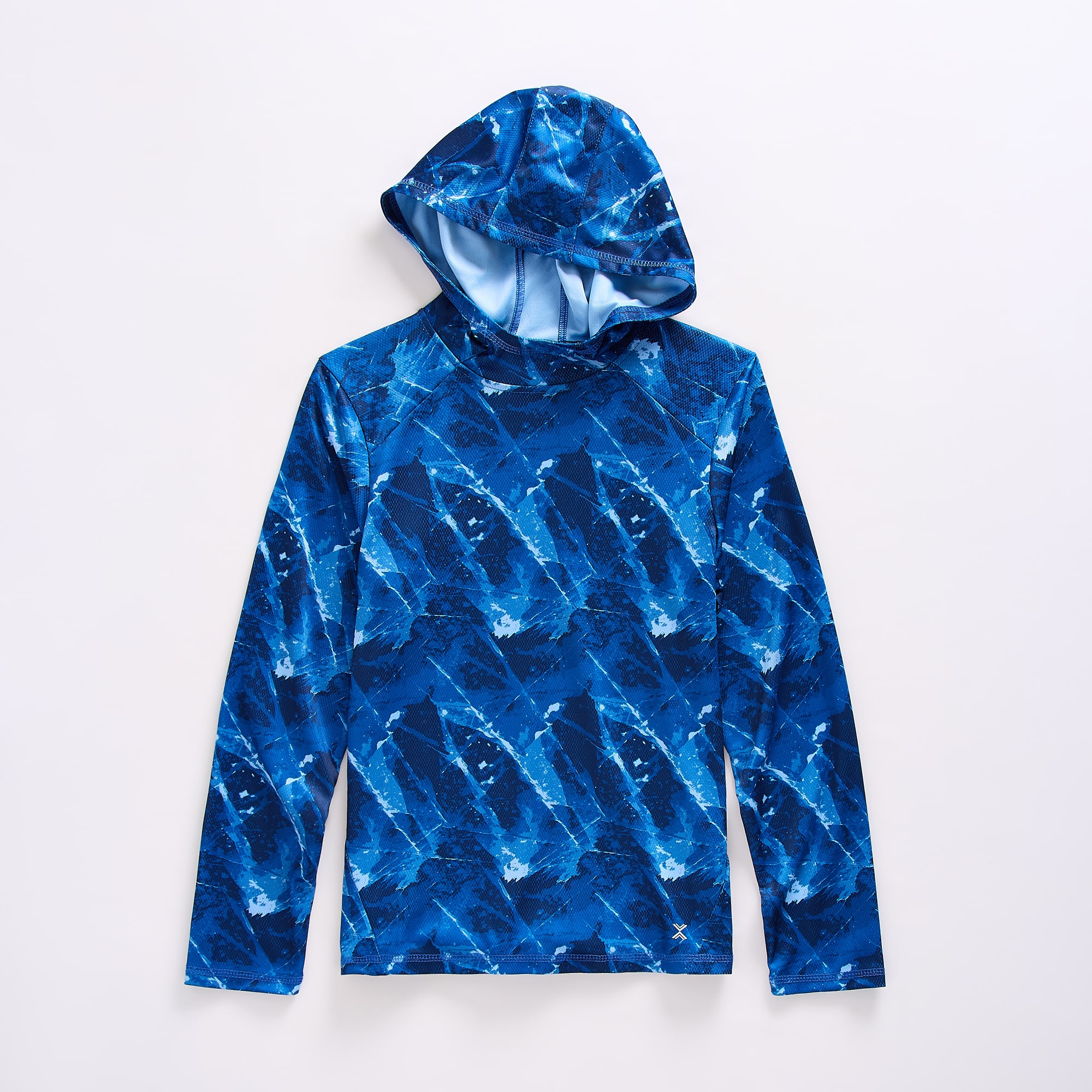Xersion Little & Big Kid Boys Long Sleeve Dri Fit Moisture Wicking Active Hoodie