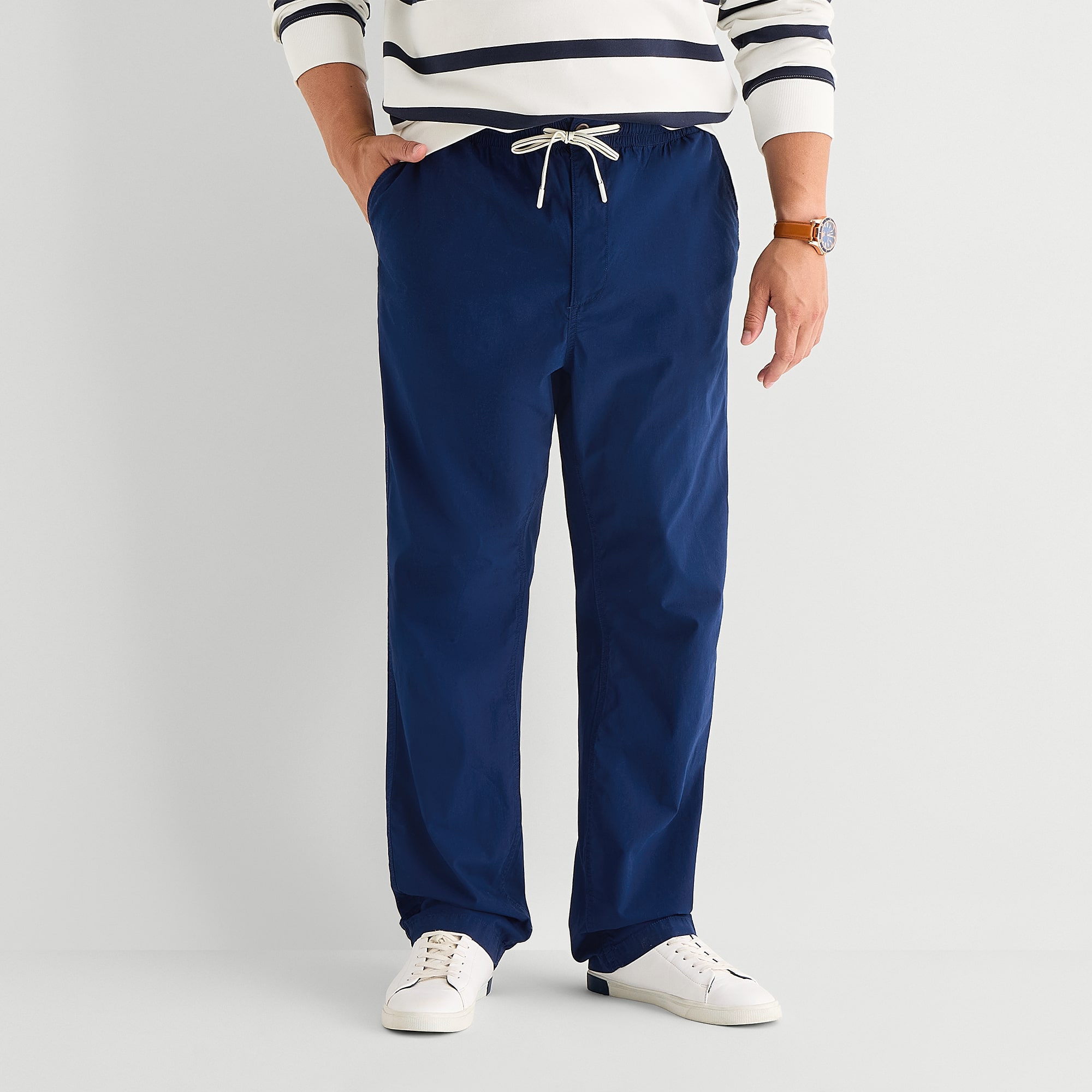 St. John's Bay Mens Straight Fit Big and Tall Flat Front Pant