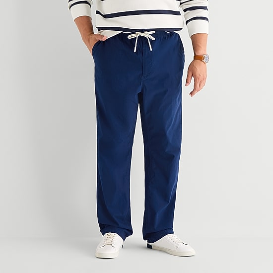 St. John's Bay Mens Straight Fit Big and Tall Flat Front Pant