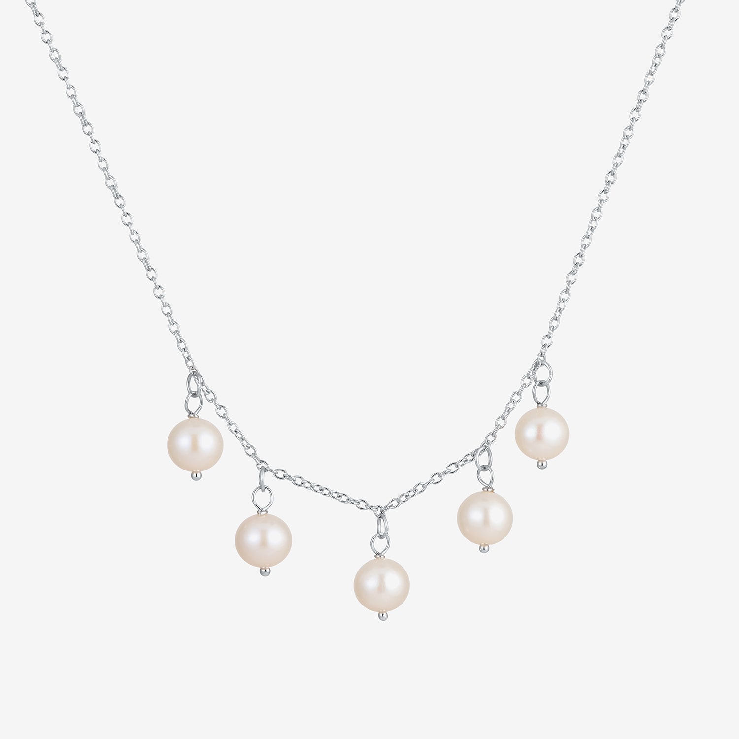 Limited Quantities! Womens White Cultured Freshwater Pearl Sterling Silver 18 Inch Pendant Necklace
