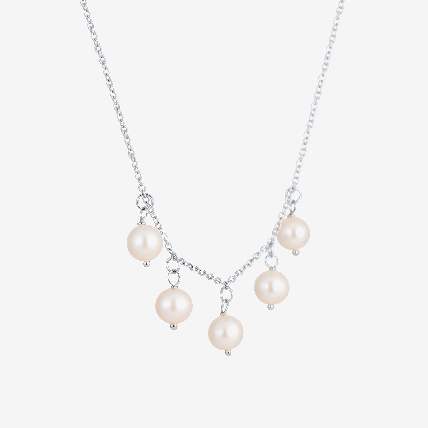Limited Quantities! Womens White Cultured Freshwater Pearl Sterling Silver 18 Inch Pendant Necklace