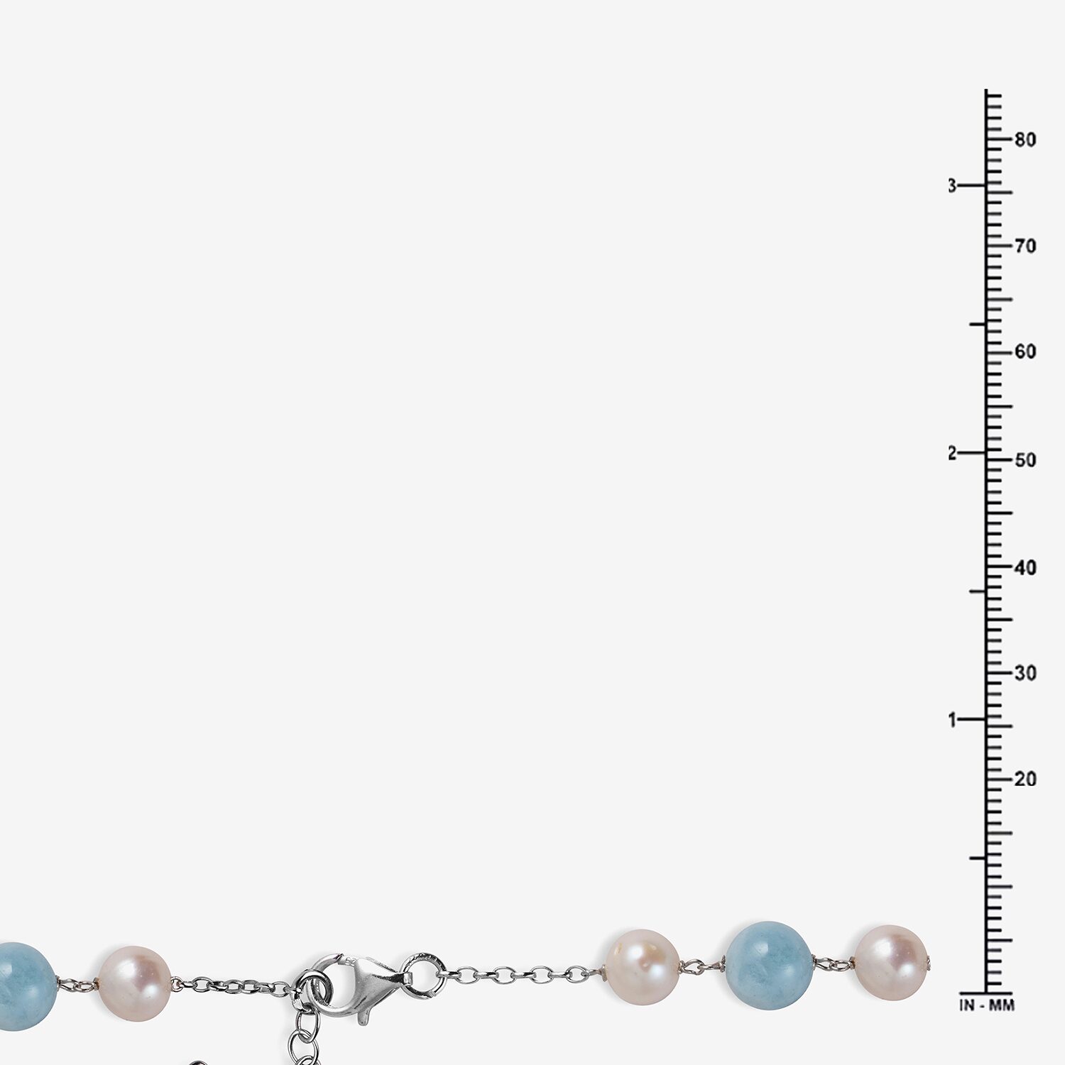 Limited Quantities! Womens White Cultured Freshwater Pearl Sterling Silver Strand Bracelet