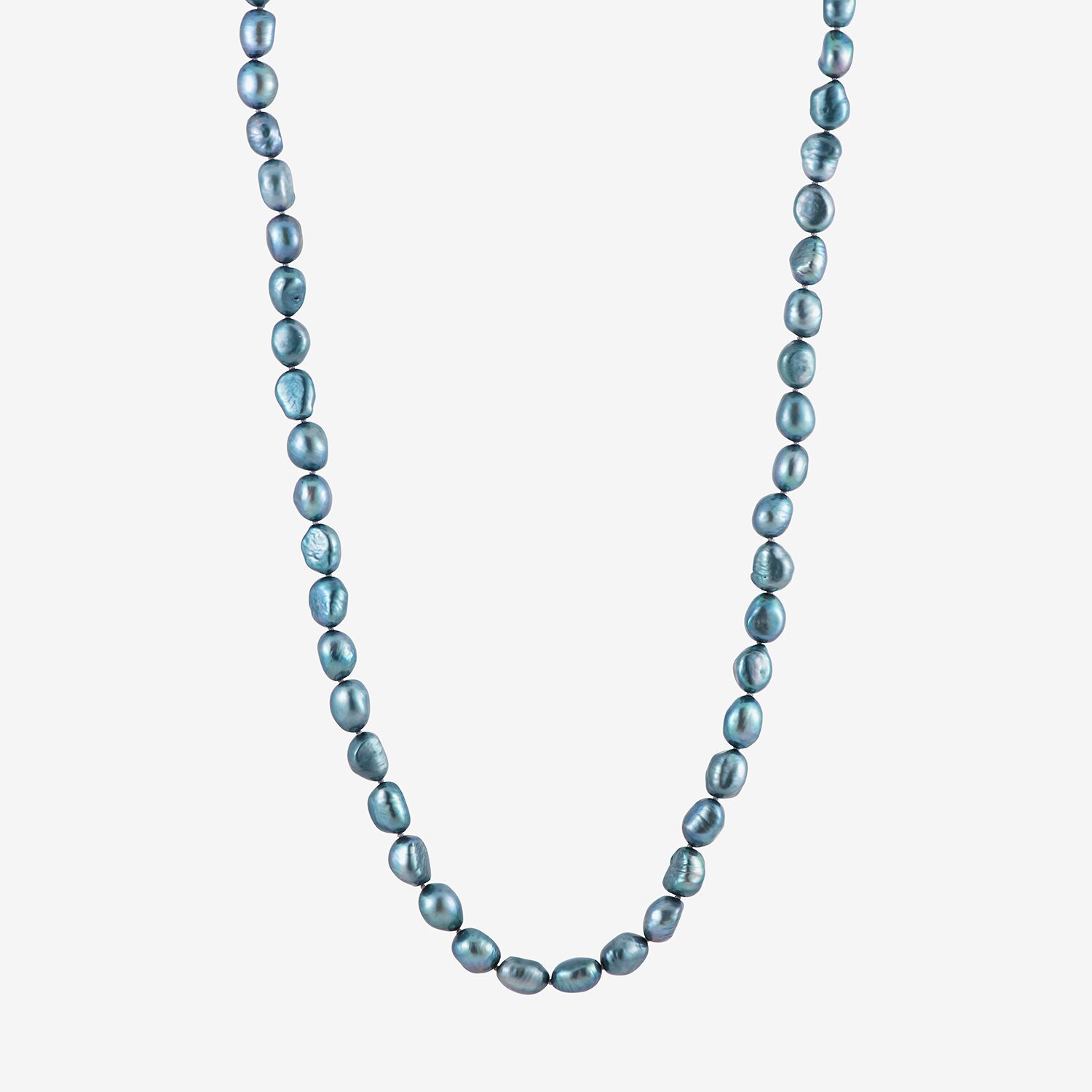 Limited Quantities! Womens Multi Color Sterling Silver Strand Necklace