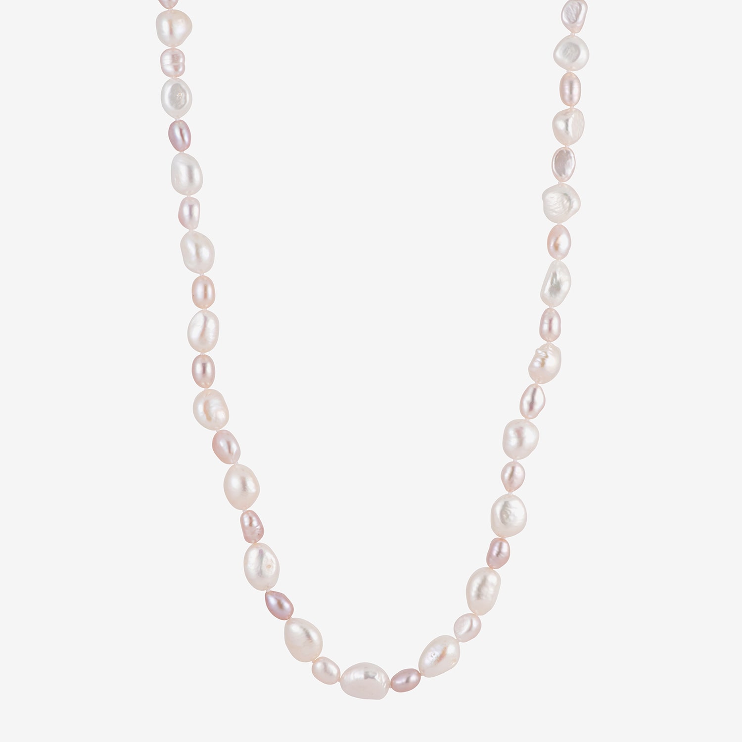 Limited Quantities! Womens Pink Sterling Silver Strand Necklace