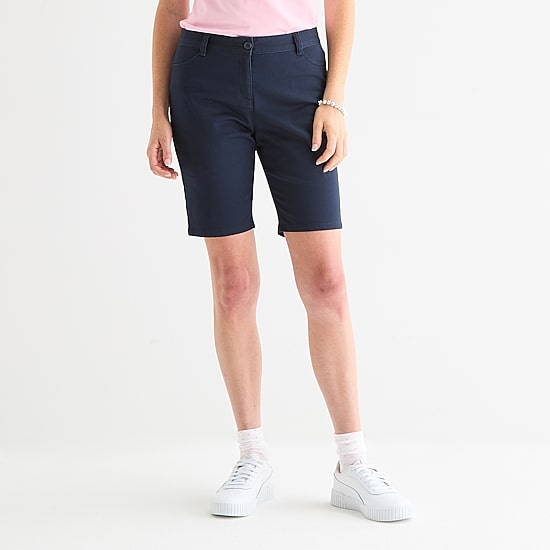 IZOD Womens Juniors Bermuda Short