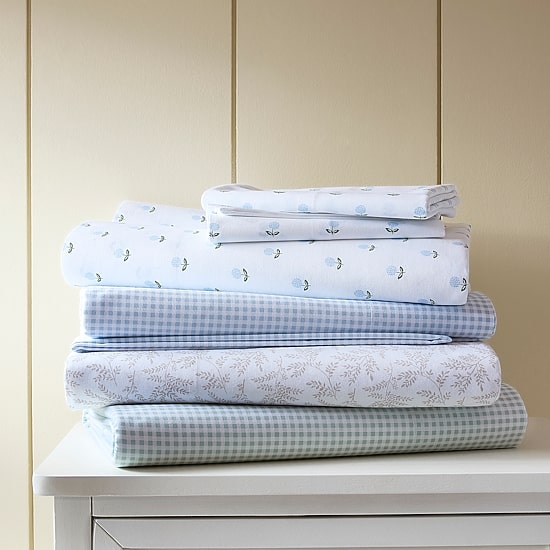 Martha Stewart Cotton Percale Sheet Set