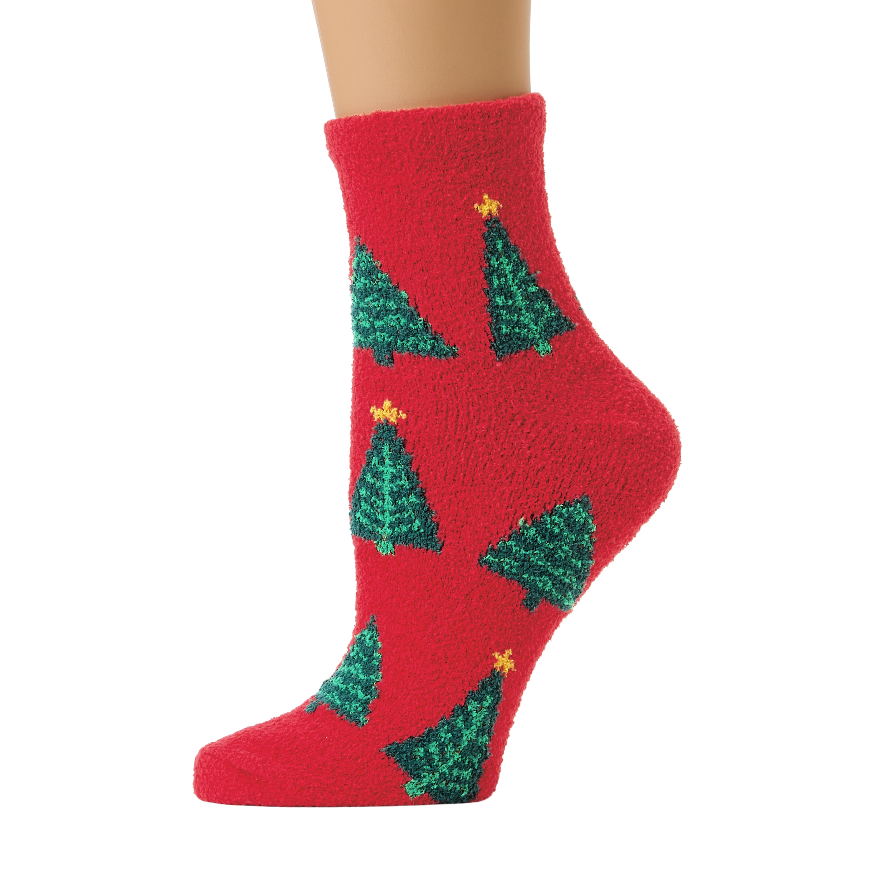 Mixit Warm And Soft Holiday Themed Socks Womens 1 Pair Crew