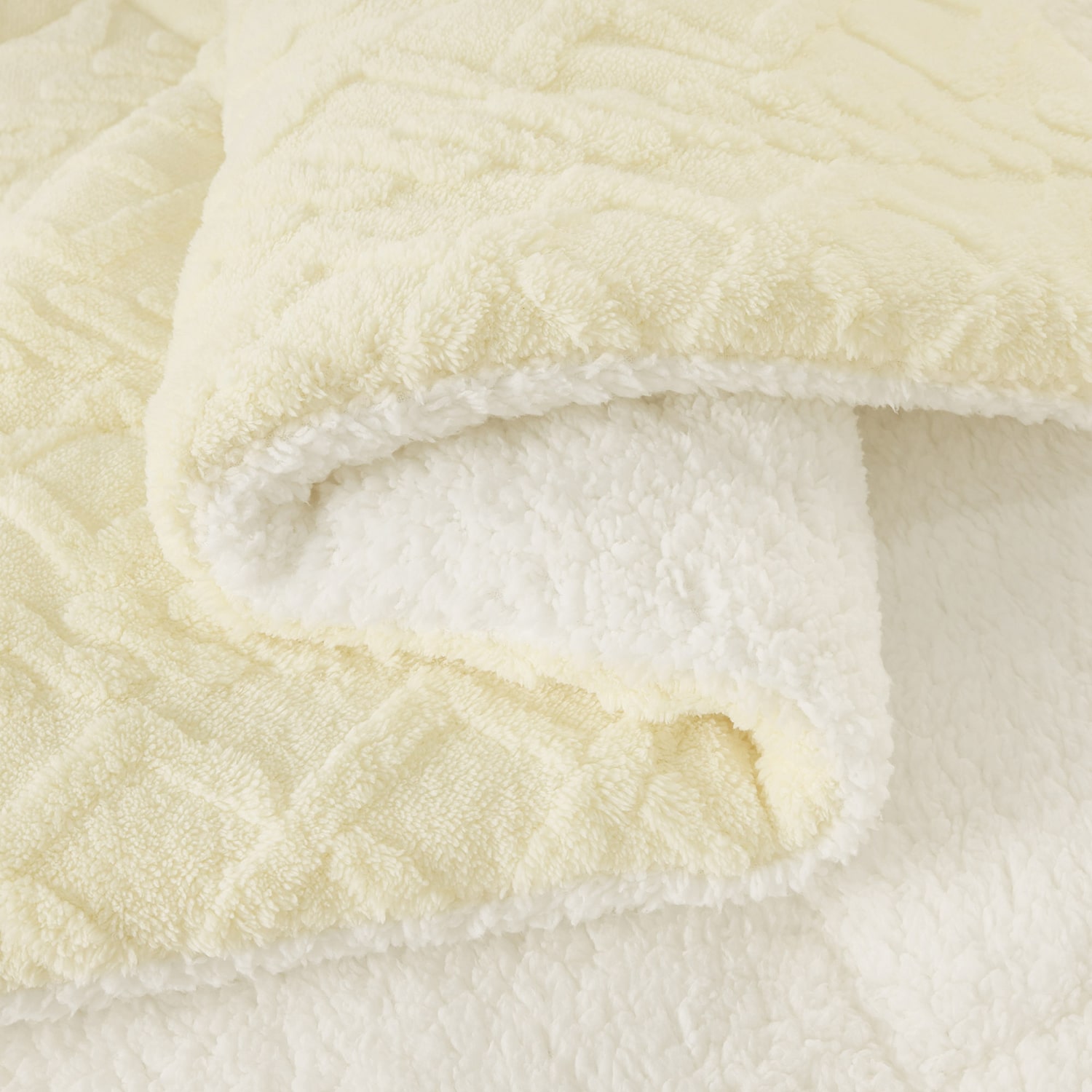 Awesome Home™ Flock Jacquard Sherpa Comforter Set Midweight Reversible