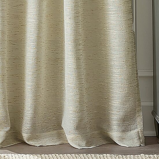 Martha Stewart Harmony Grommet Top Sheer Single Curtain Panel