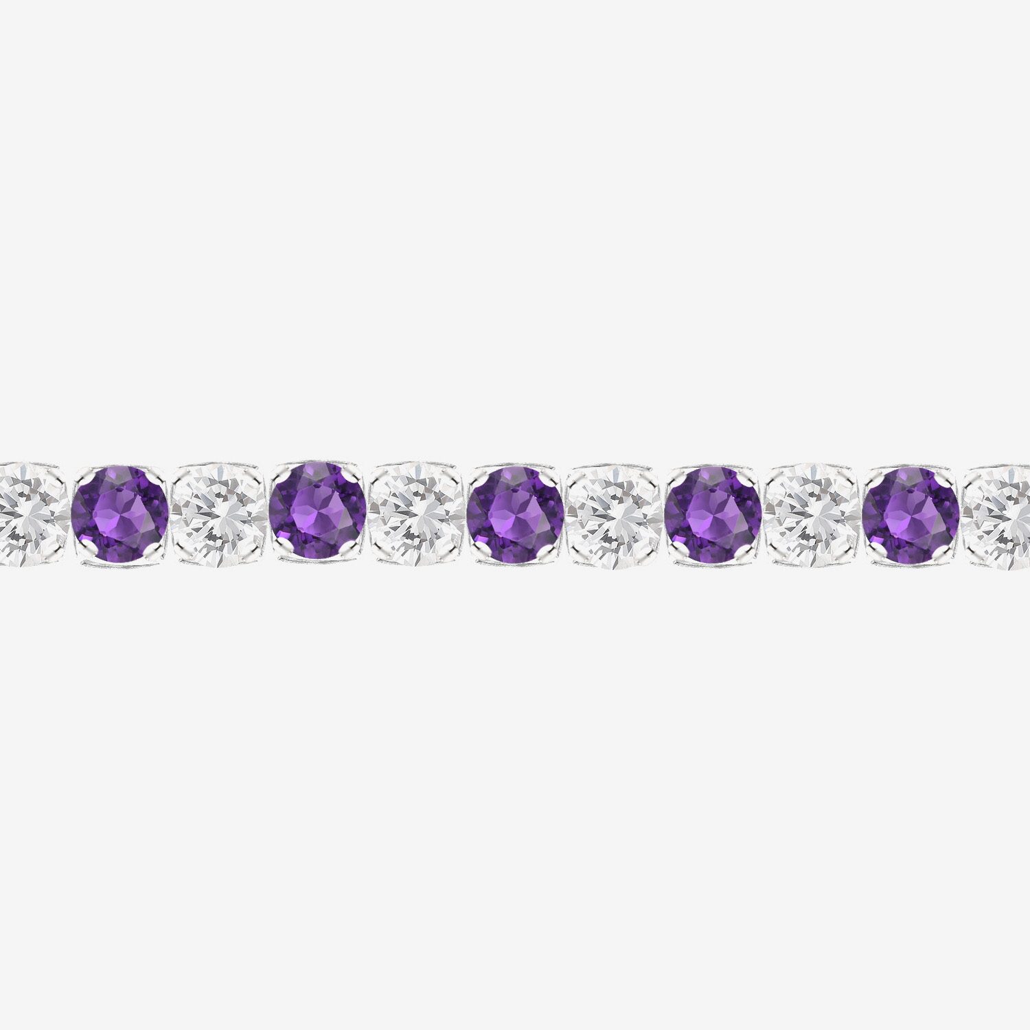 Womens Lab Created Gemstone Sterling Silver Bolo Bracelet