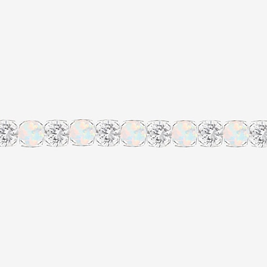 Gemstone Sterling Silver Bolo Bracelet