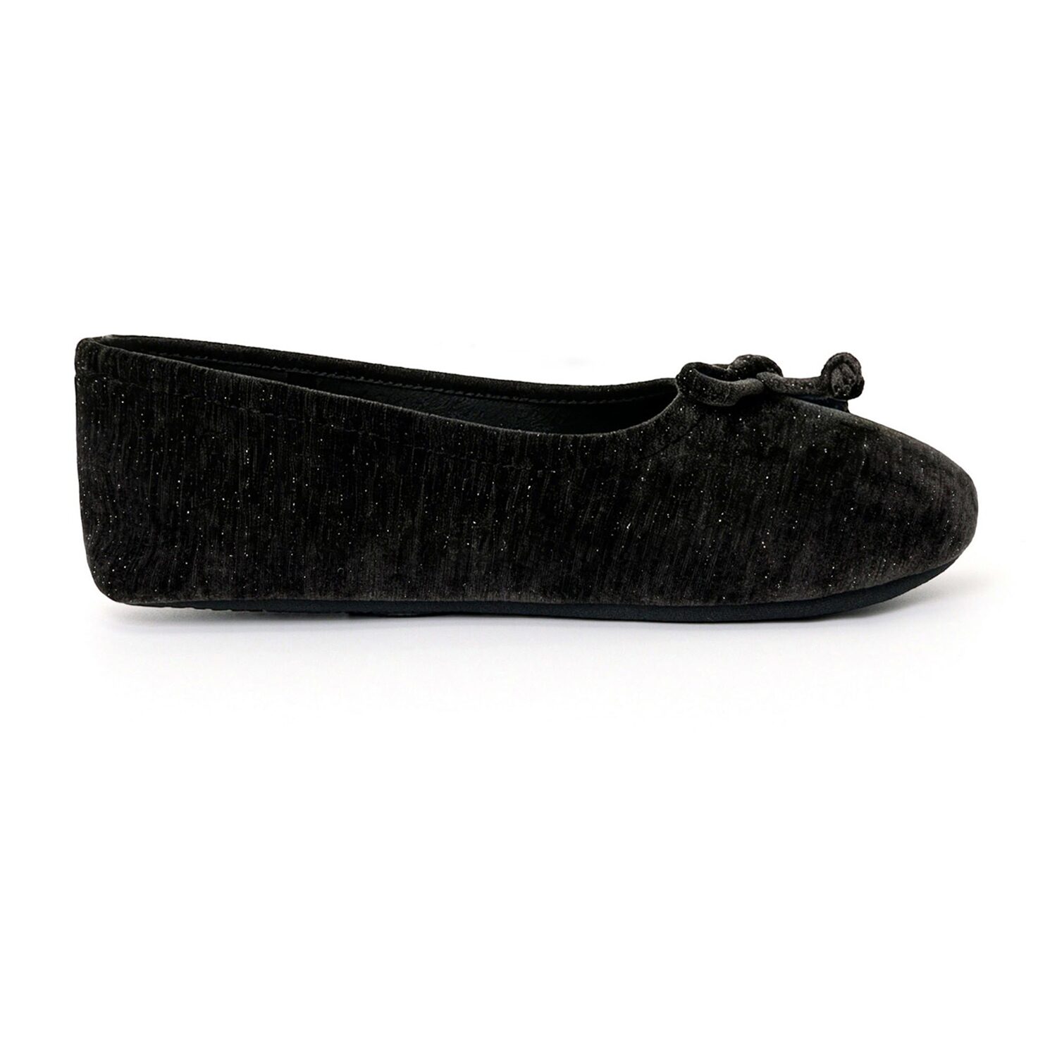 Isotoner Chenille Womens Ballerina Slippers