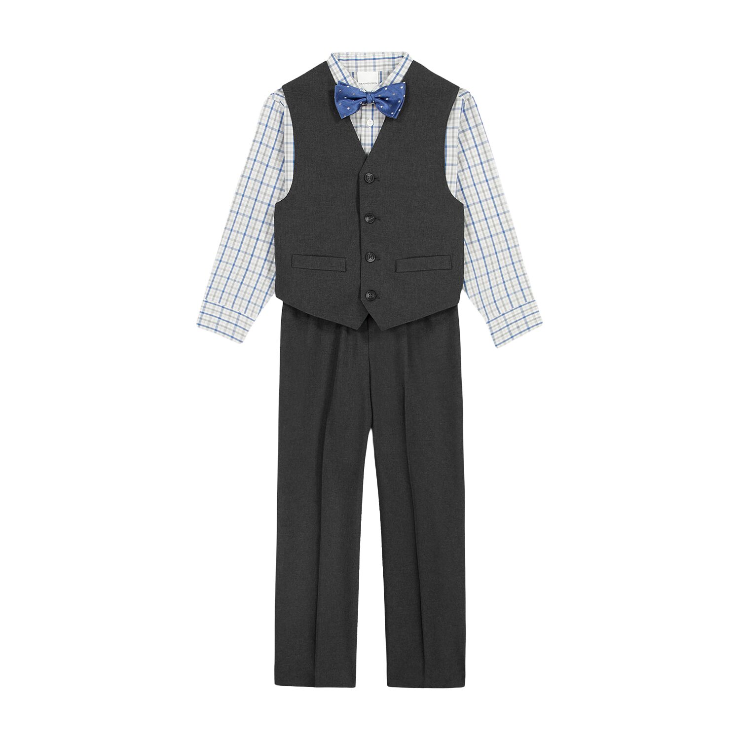 Van Heusen Little & Big Kid Boys 4-pc. Suit Set