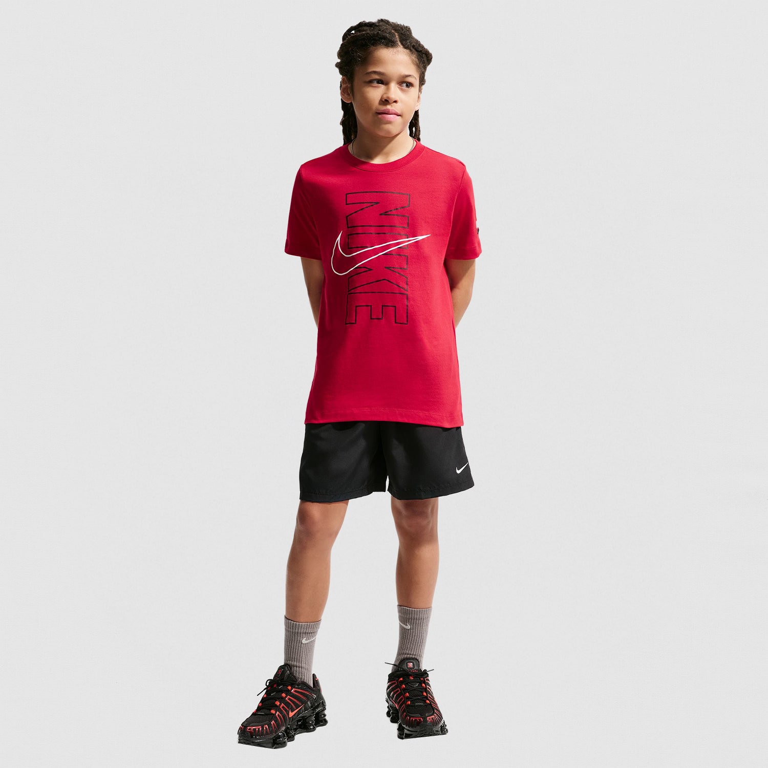 Nike Club Big Kid Unisex Crew Neck Short Sleeve Active T-Shirt