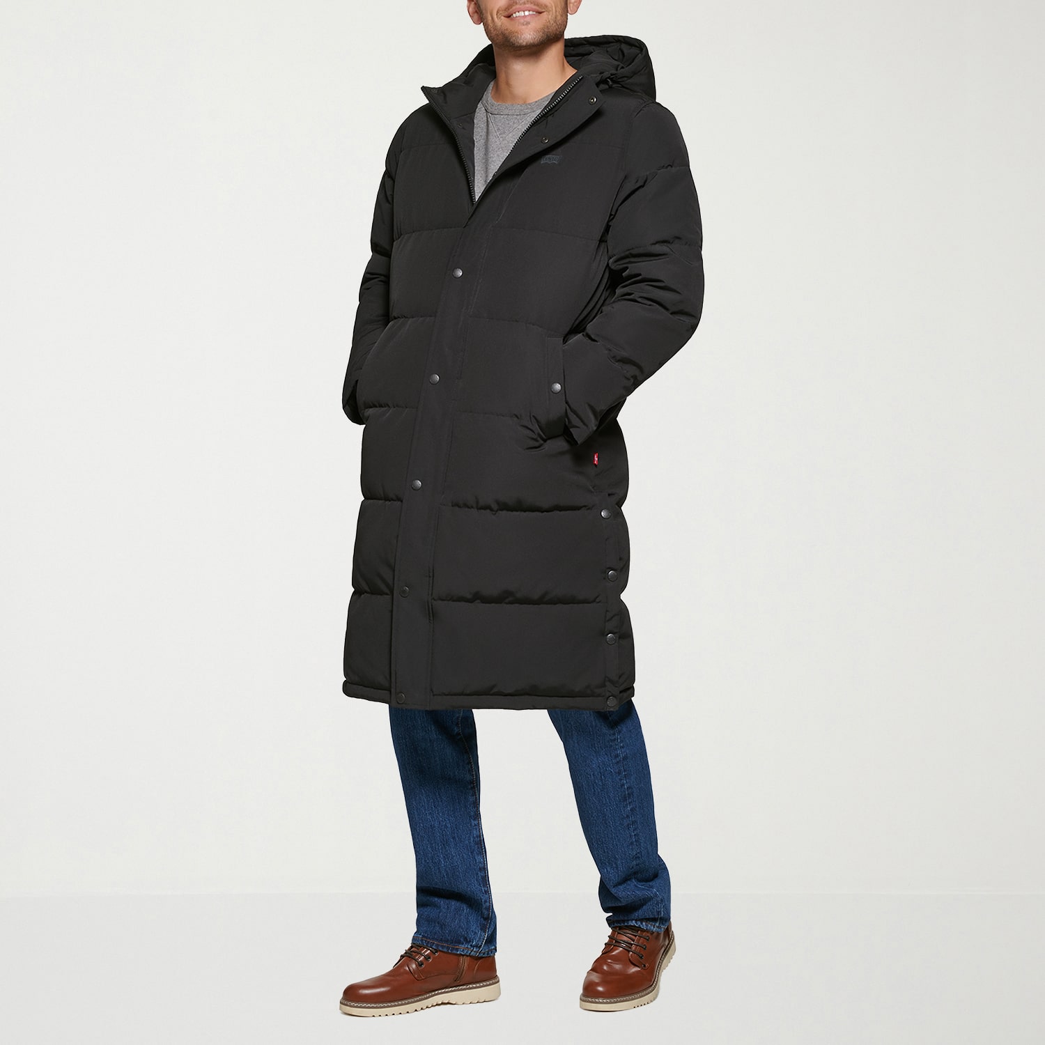 Levi's® Mens Hooded Weather Resistant Heavyweight Puffer Parka