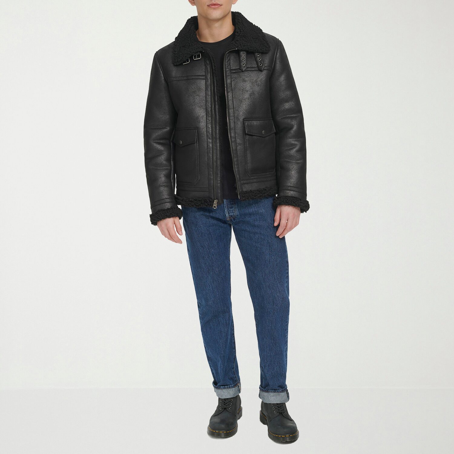 Levi's® Mens Faux Shearling Midweight Jacket