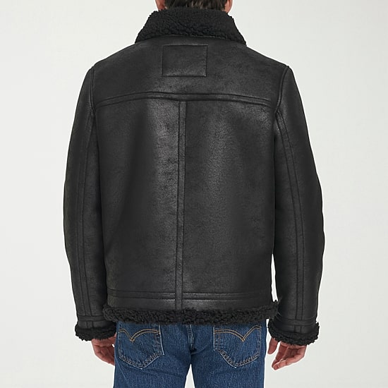 Levi's® Mens Faux Shearling Midweight Jacket