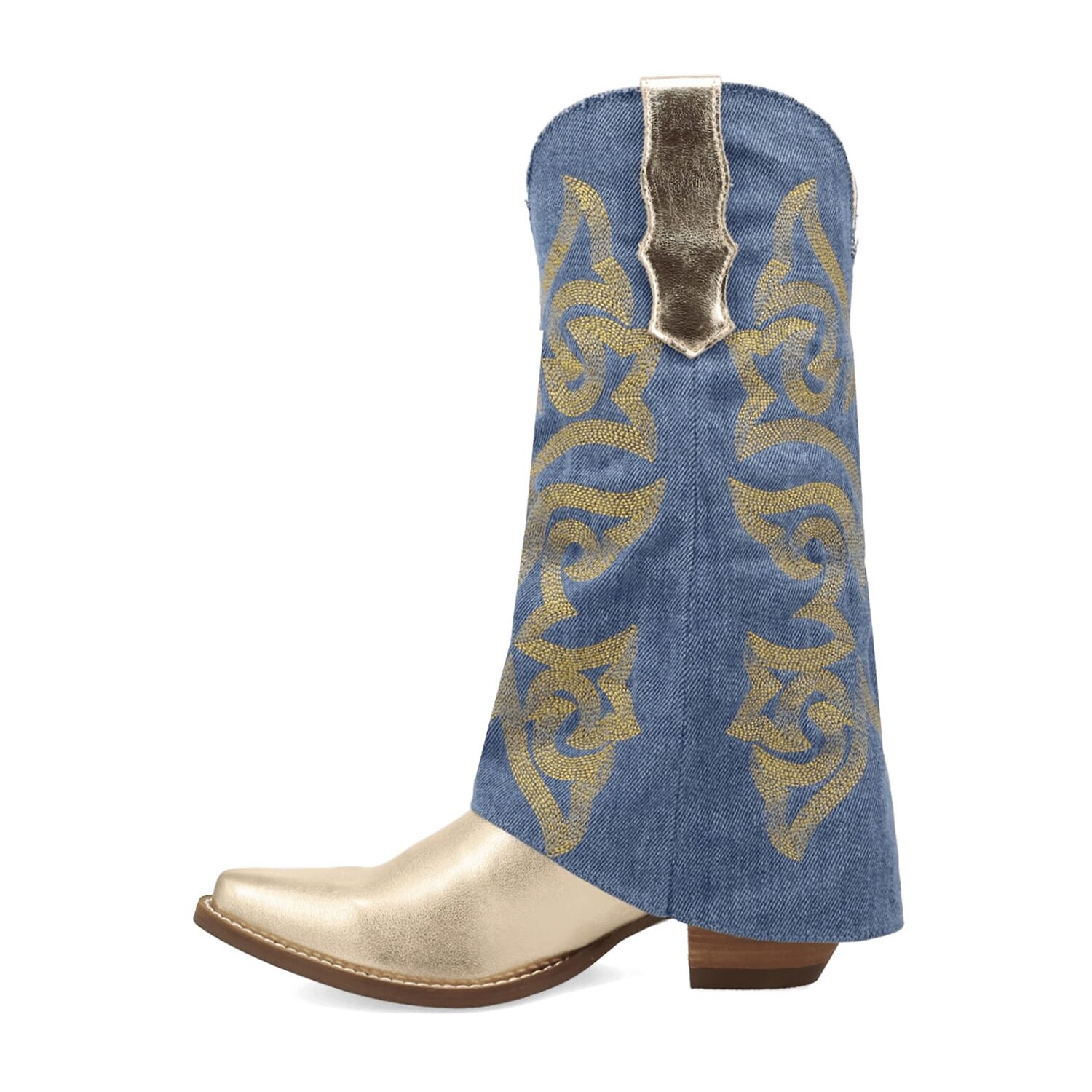 Dingo Womens Southern Sass Block Heel Cowboy Boots