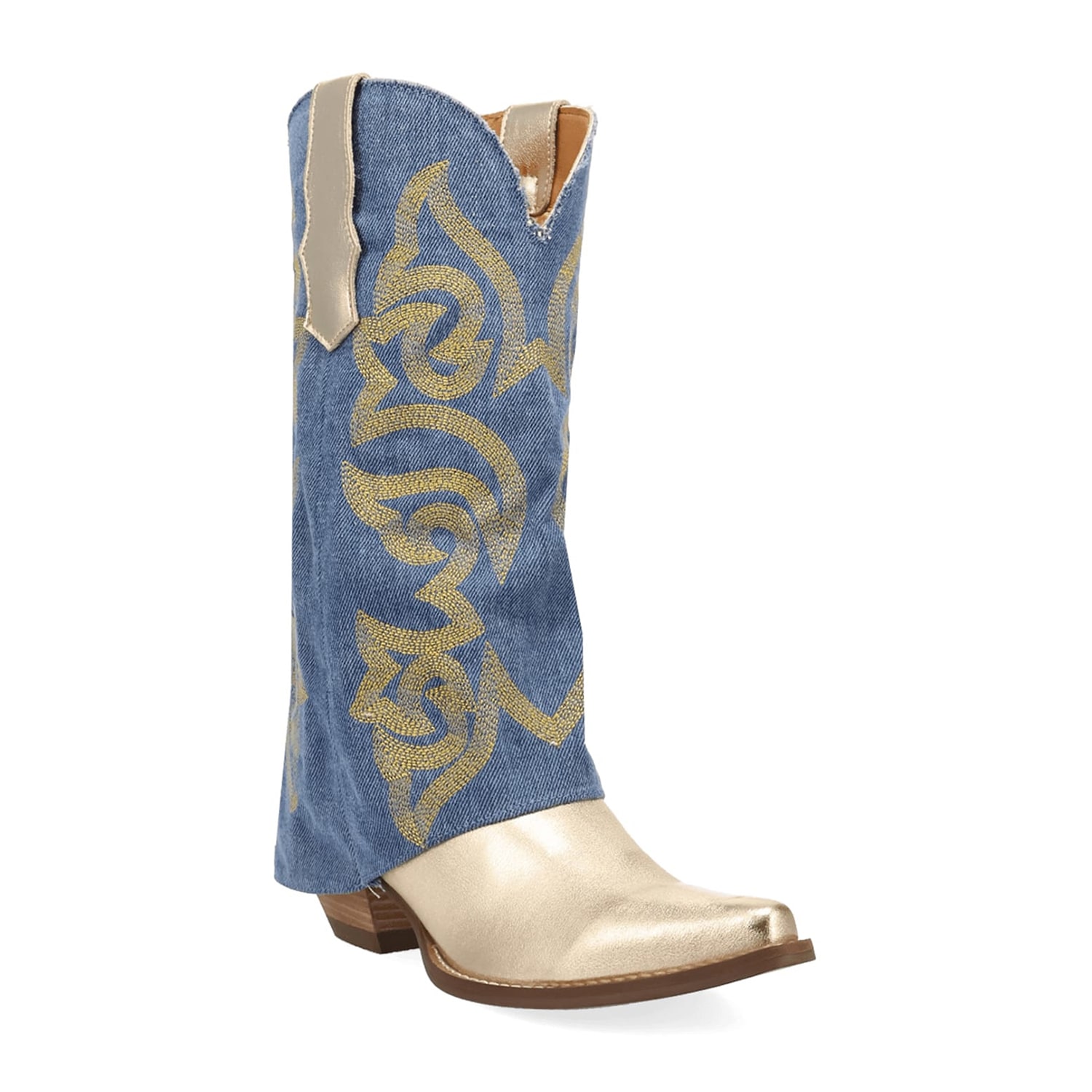 Dingo Womens Southern Sass Block Heel Cowboy Boots