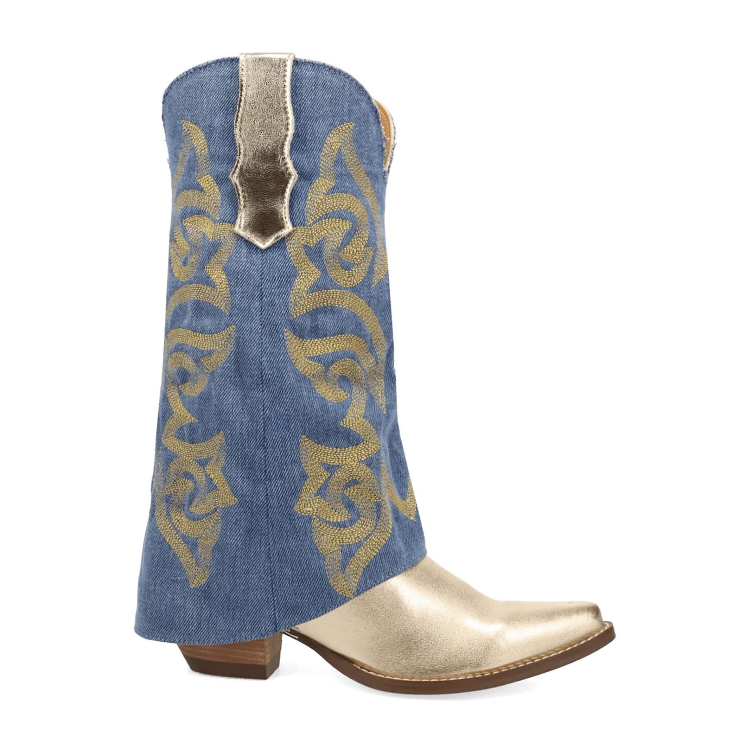 Dingo Womens Southern Sass Block Heel Cowboy Boots