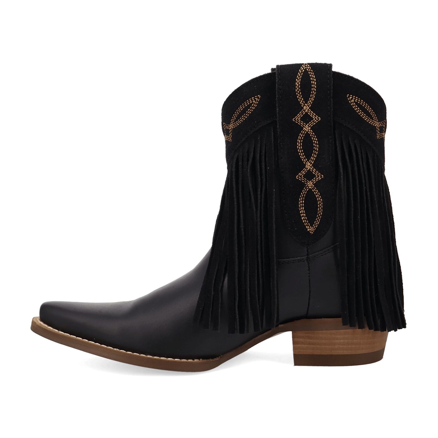 Dingo Womens Last Ride Block Heel Cowboy Boots
