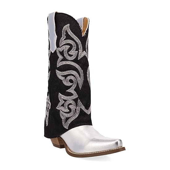 Dingo Womens Southern Sass Block Heel Cowboy Boots