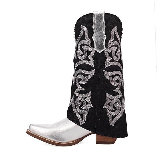 Dingo Womens Southern Sass Block Heel Cowboy Boots