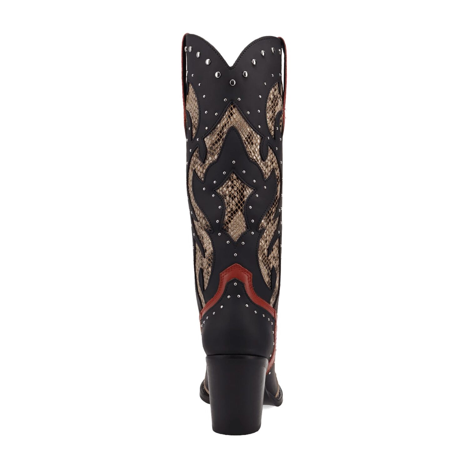 Dingo Womens Untamed Block Heel Cowboy Boots
