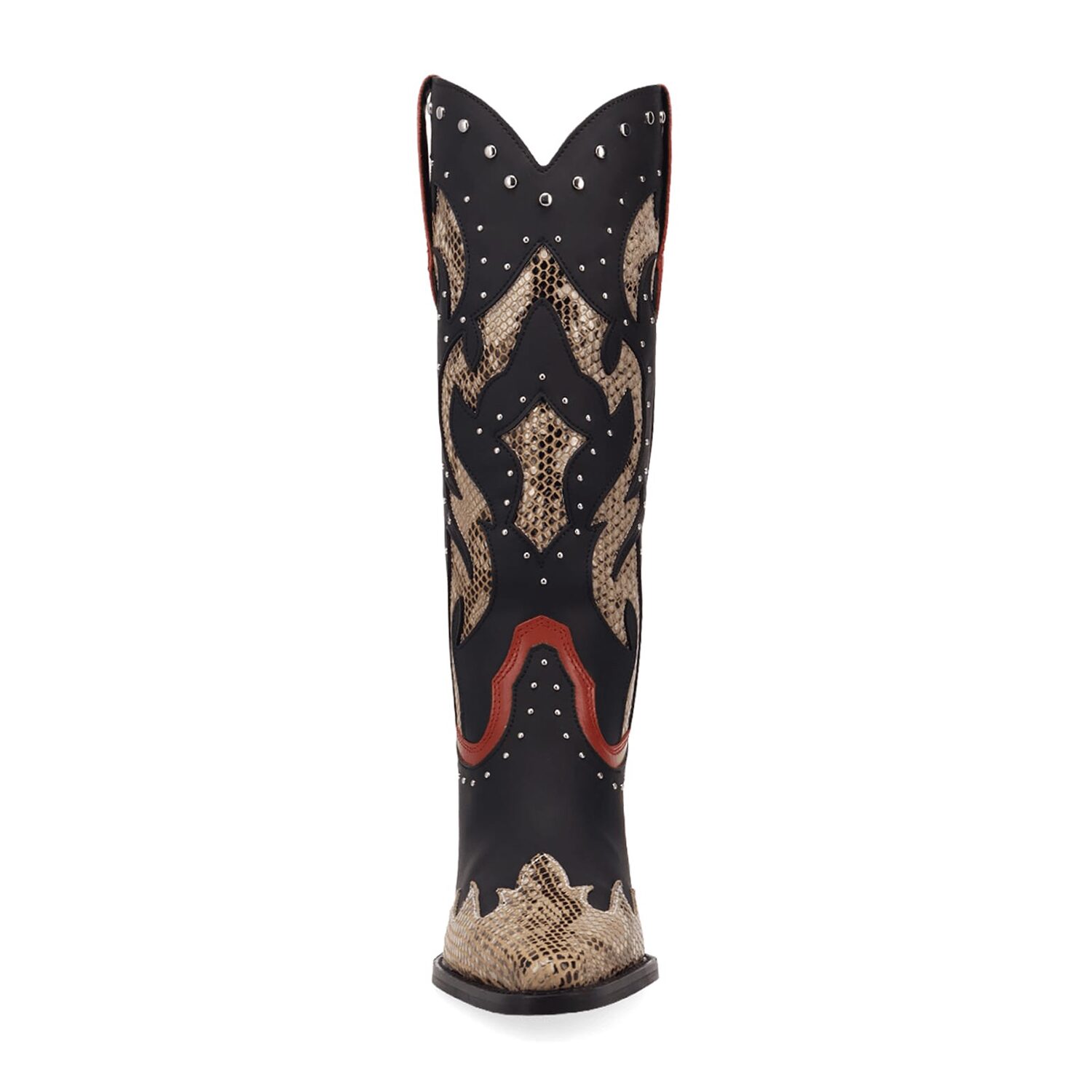 Dingo Womens Untamed Block Heel Cowboy Boots