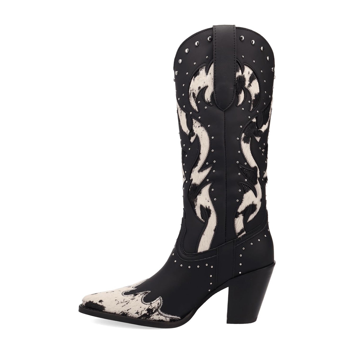 Dingo Womens Untamed Stacked Heel Cowboy Boots