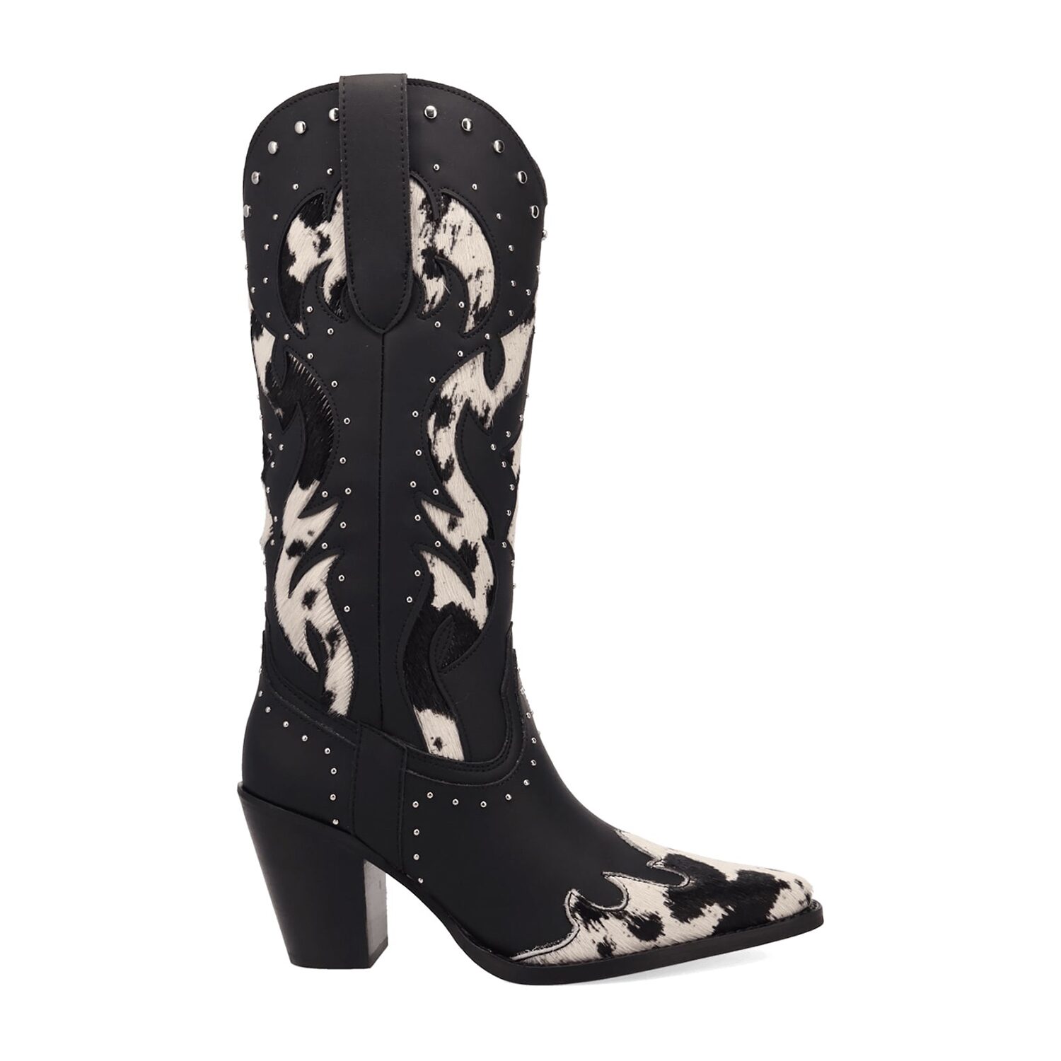 Dingo Womens Untamed Stacked Heel Cowboy Boots
