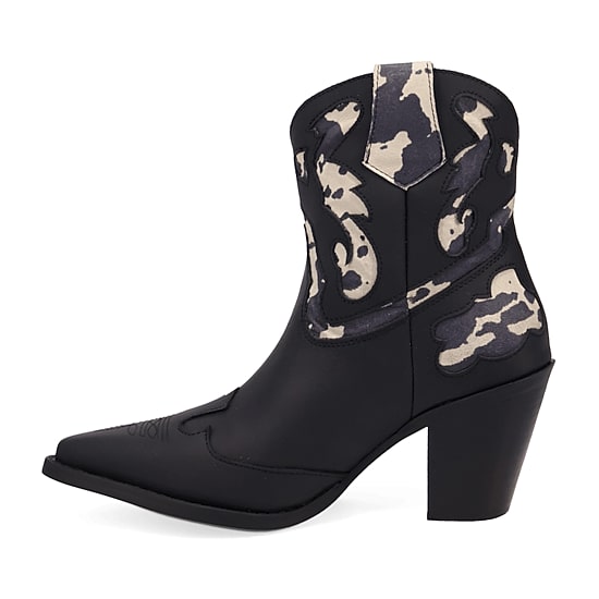 Dingo Womens Run Wild Stacked Heel Cowboy Boots