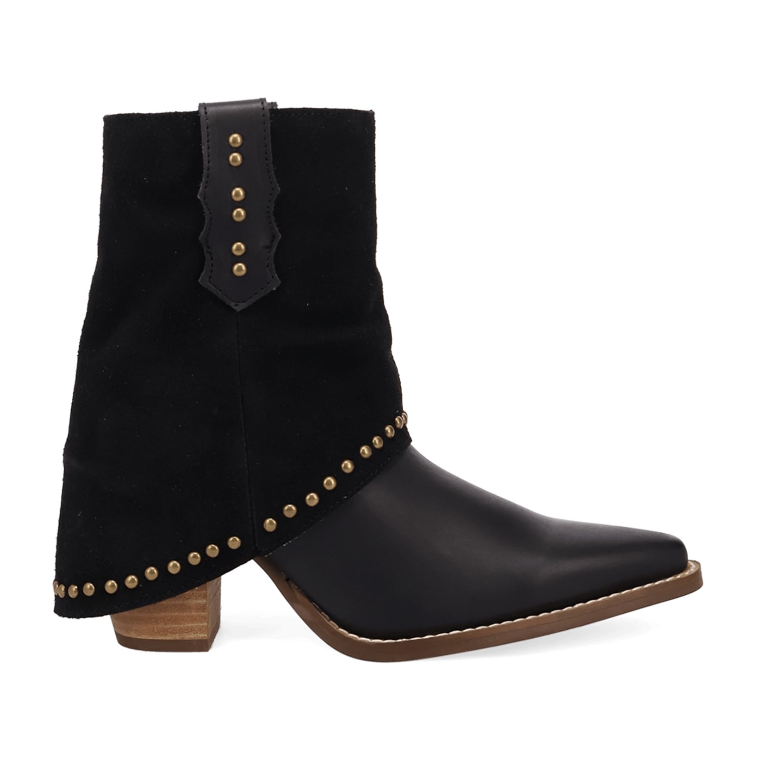 Dingo Womens Off The Cuff Block Heel Cowboy Boots