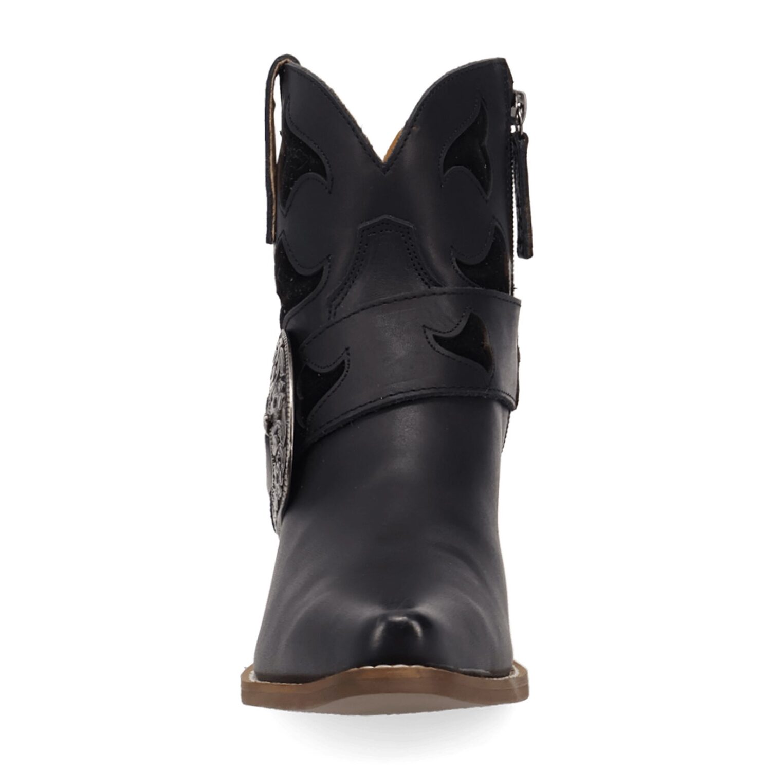 Dingo Womens Saddle Up Block Heel Cowboy Boots