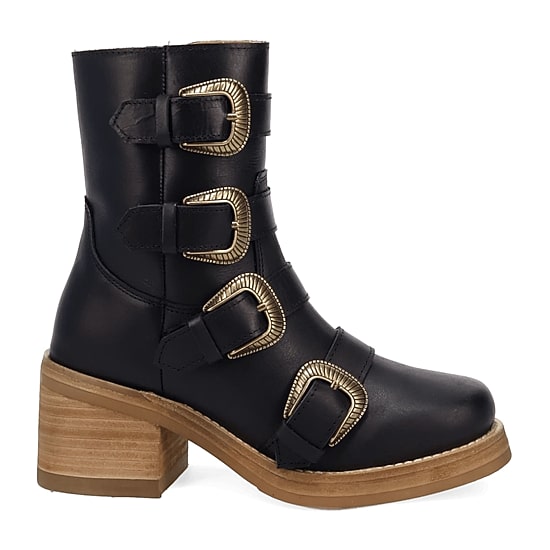 Dingo Womens Topanga Stacked Heel Cowboy Boots