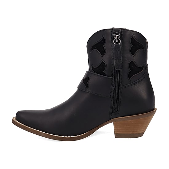 Dingo Womens Saddle Up Stacked Heel Cowboy Boots
