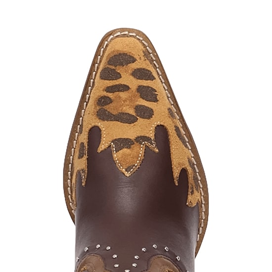 Dingo Womens Untamed Stacked Heel Cowboy Boots