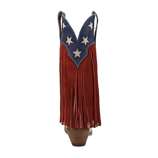 Dingo Womens Wild N' Free Stacked Heel Cowboy Boots