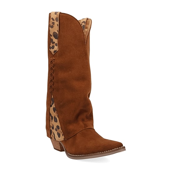 Dingo Womens Wild Thang Block Heel Cowboy Boots