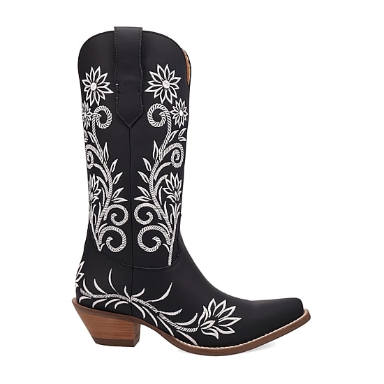 Dingo Womens Buttercup Block Heel Cowboy Boots