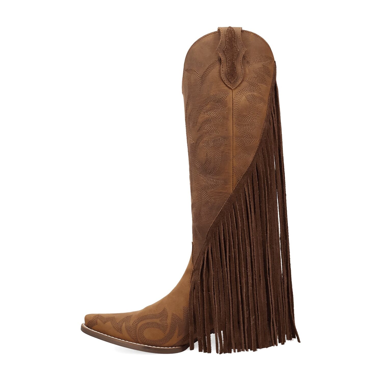Dingo Womens Walk West Block Heel Cowboy Boots