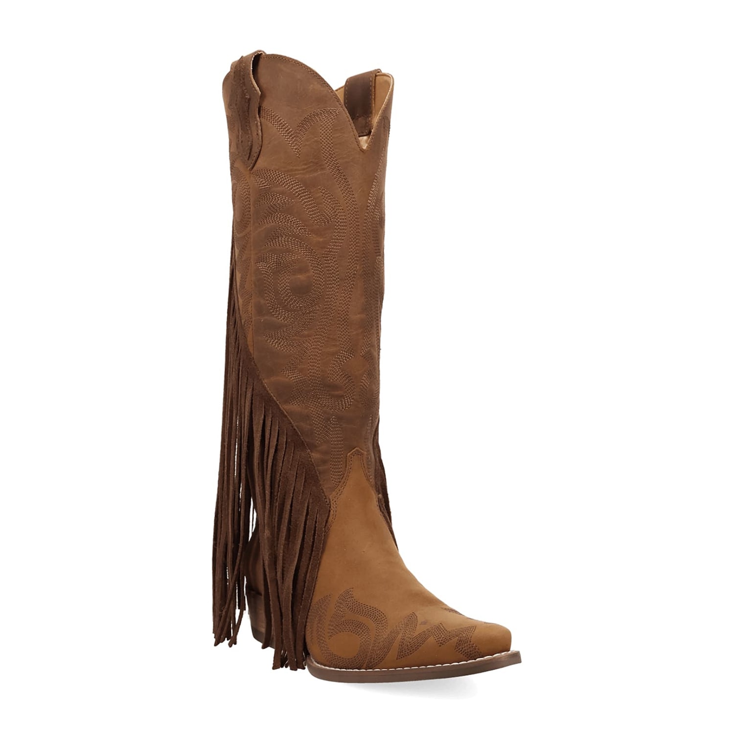 Dingo Womens Walk West Block Heel Cowboy Boots