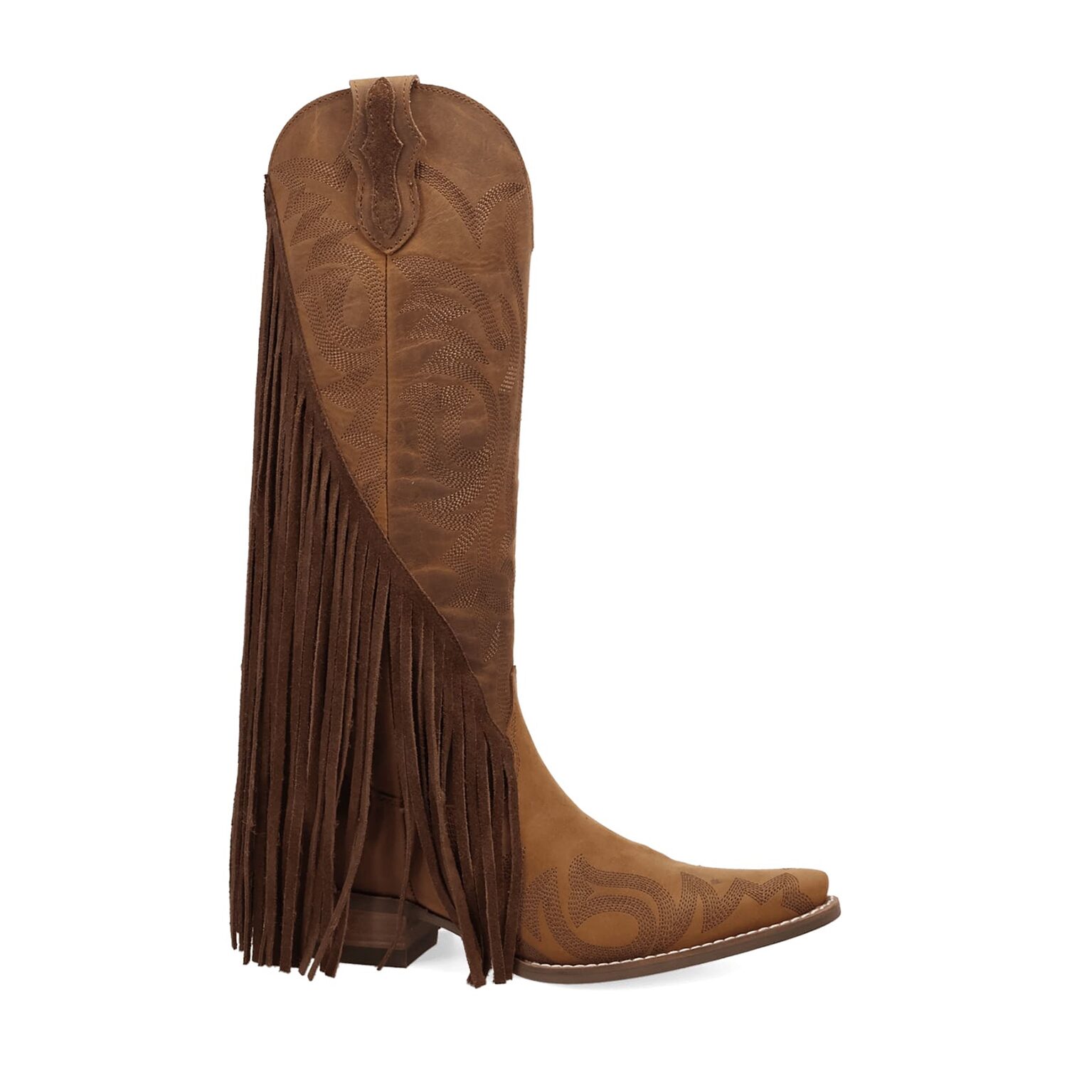 Dingo Womens Walk West Block Heel Cowboy Boots