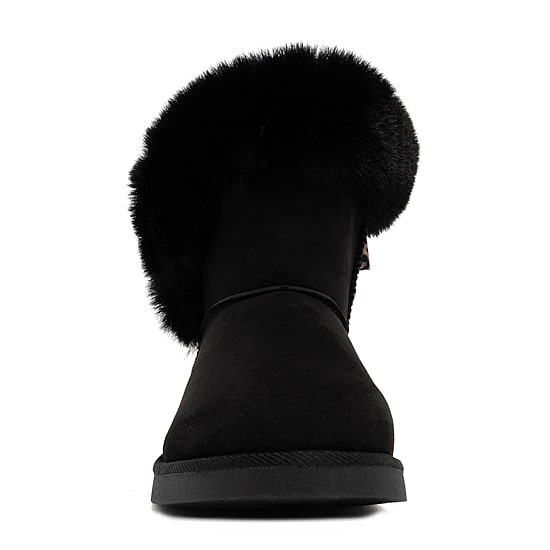 Juicy Couture Womens Kaylani Flat Heel Winter Boots