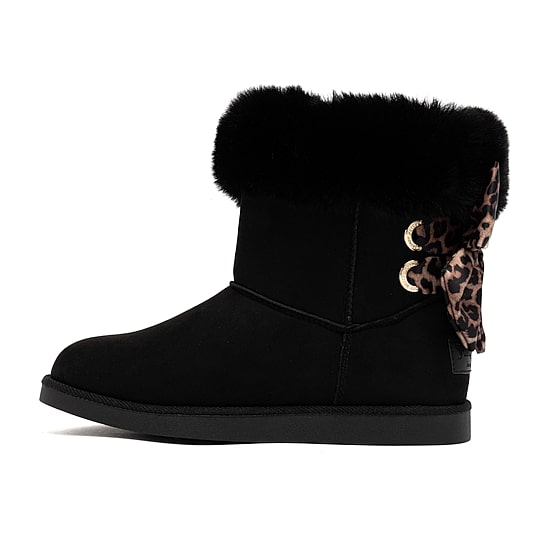 Juicy Couture Womens Kaylani Flat Heel Winter Boots